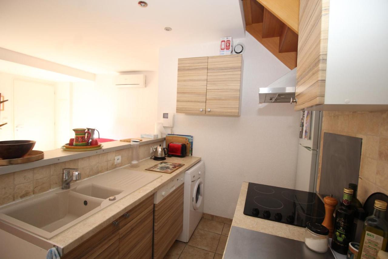 Apartmán Charmant T2 Duplex Climatise Avec Terrasse, A Deux Pas De La Plage Du Port D'Avall, Collioure - Fr-1-309-233 Exteriér fotografie